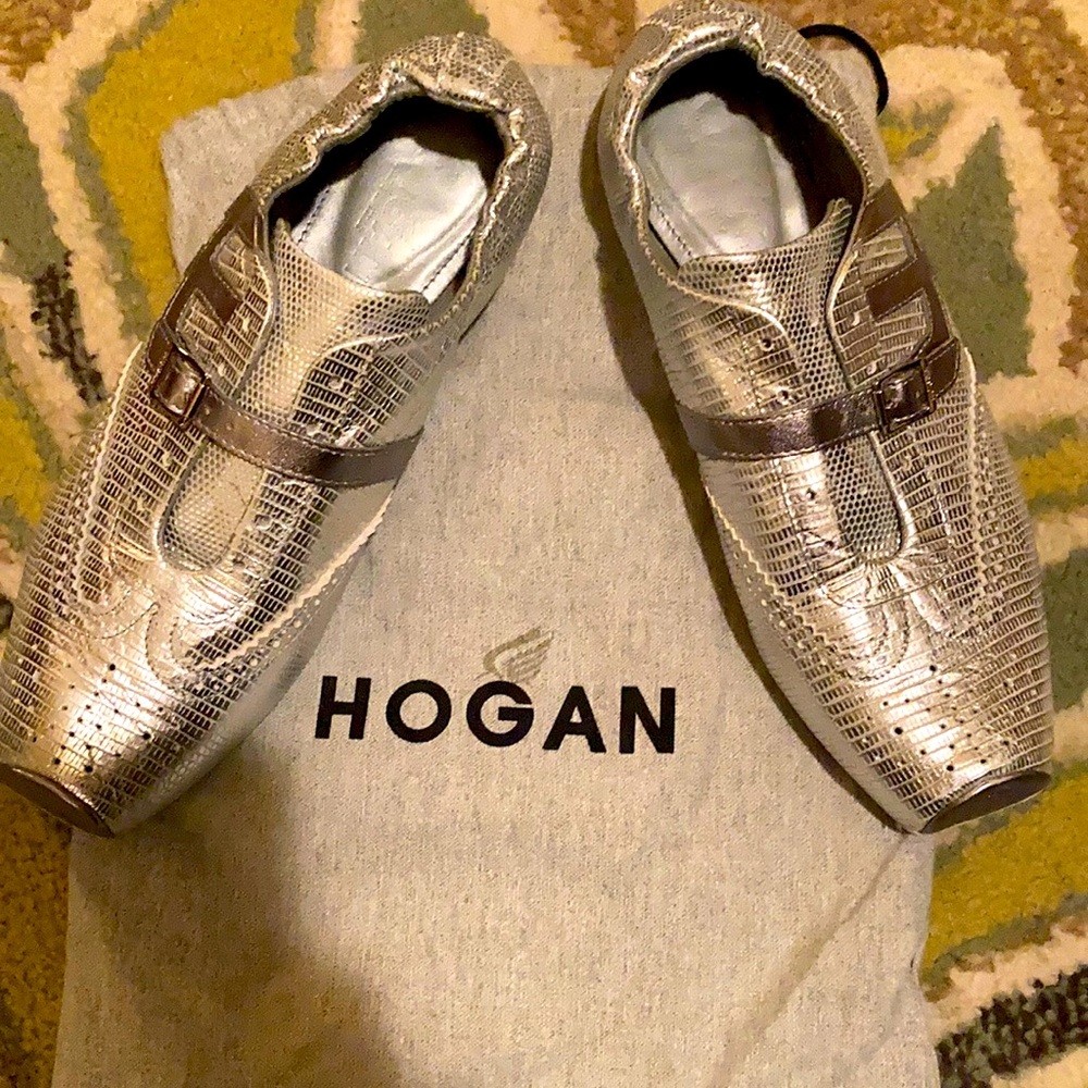 Hogan Sliver Name brand shoes